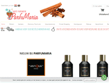 Tablet Screenshot of parfumaria.com